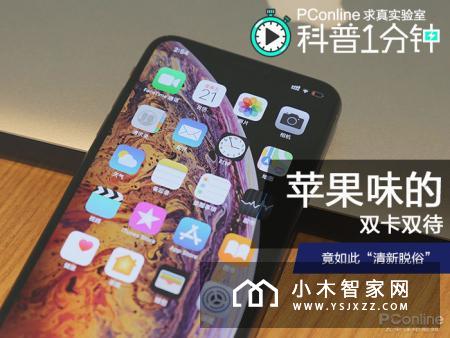 科普一分钟 | 苹果味的双卡双待竟如此清新脱俗